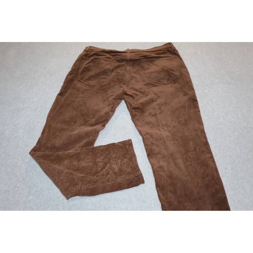 Banana Republic Travel Cord Mens 35x30 Brown Corduroy Pants Stretch Washwell